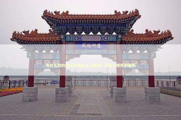 为什么你的验证流程总让人焦虑？深层心理机制解析 IT技术